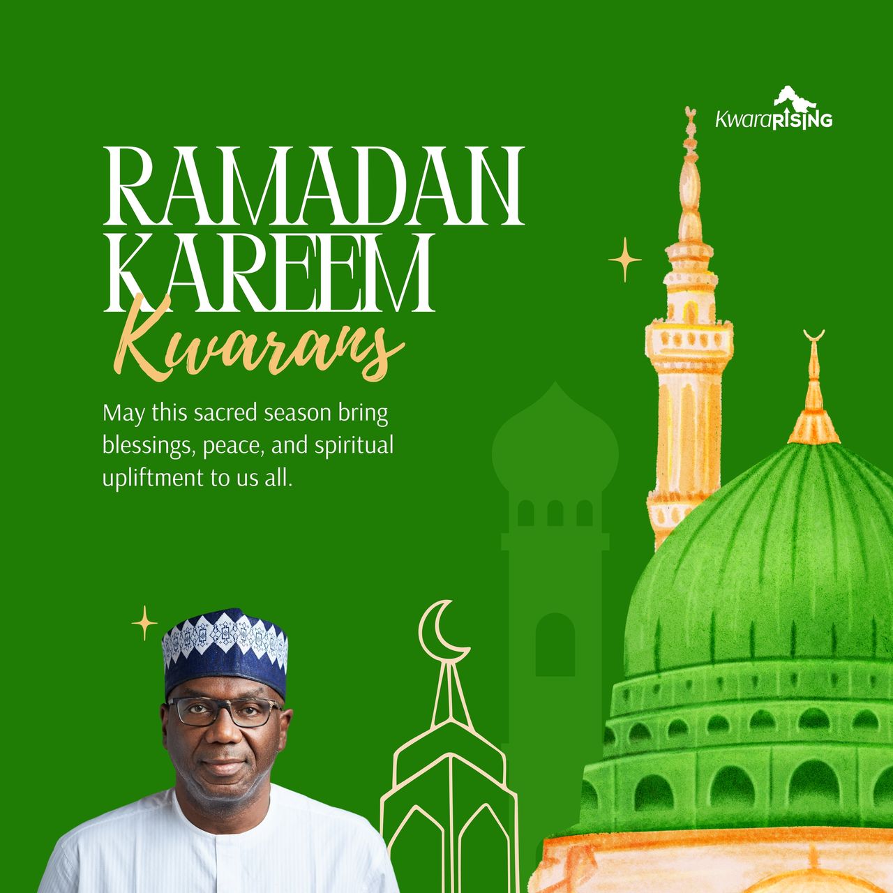 You are currently viewing Governor AbdulRahman AbdulRazaq Felicitates with Kwarans on Ramadan, Urges Adherence to Tenets of Faith