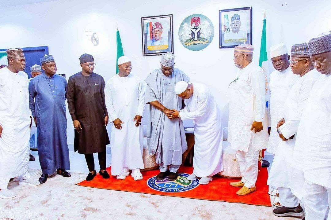 NGF Chair AbdulRazaq Condoles with Kogi Gov Ododo Over Father’s Death