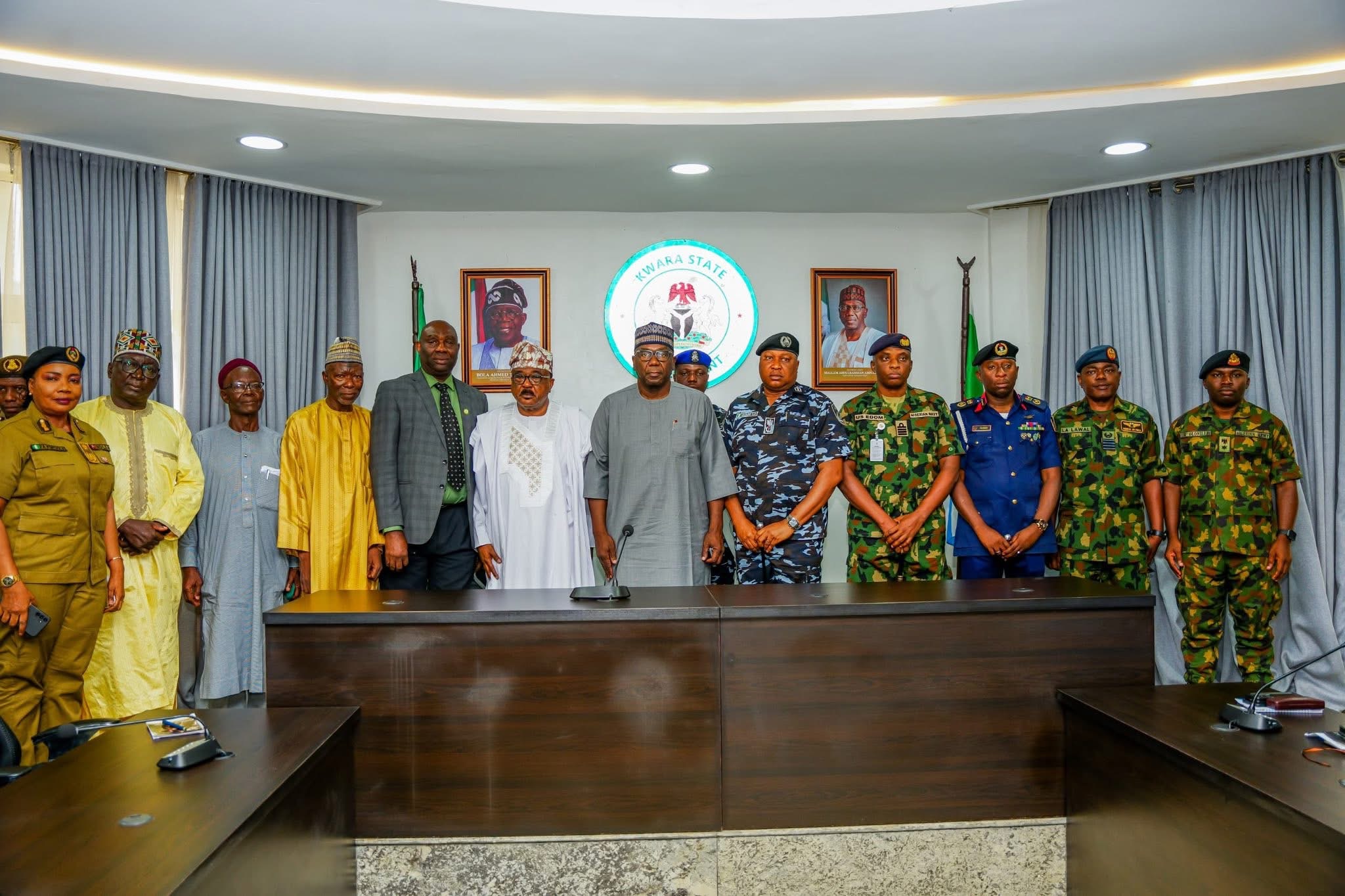 Gov AbdulRazaq Convenes Security Council Meeting as Tactical Teams Arrive in Kwara