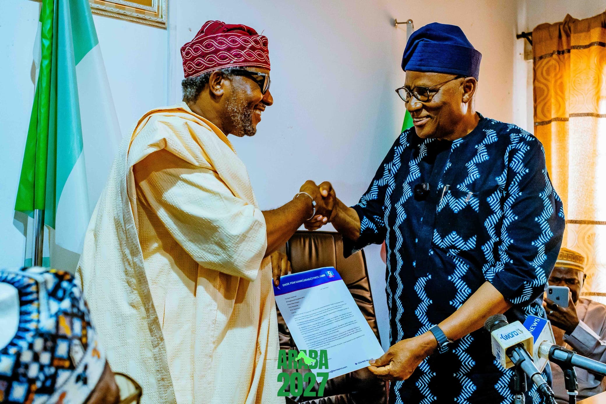 Araba Submits Letter of Intent for Kwara Governorship Race